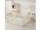 Прокат манежа-стеллажа UNIX Kids (2 в 1) White