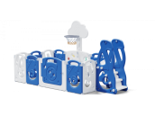 Прокат манежа UNIX Kids SUPREME Music 160x160 Blue