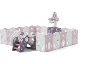 Прокат манежа UNIX Kids Supreme Space 200x240 Rose