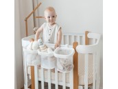 Прокат органайзера для хранения подвесной UNIX Kids White с тремя отделениями универсальный
