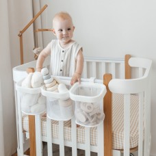 Прокат органайзера для хранения подвесной UNIX Kids White с тремя отделениями универсальный