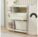 Стеллаж UNIX Kids Whale (5 ящиков) White на прокат