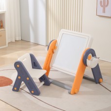 Прокат развивающего детского стола со стульчиком 4 в 1 UNIX Kids Yellow