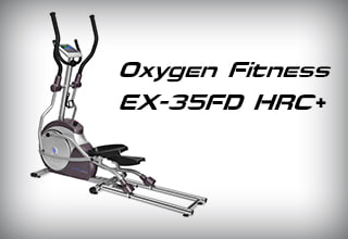 Обзор эллиптического тренажера Oxygen Fitness EX-35FD HRC+